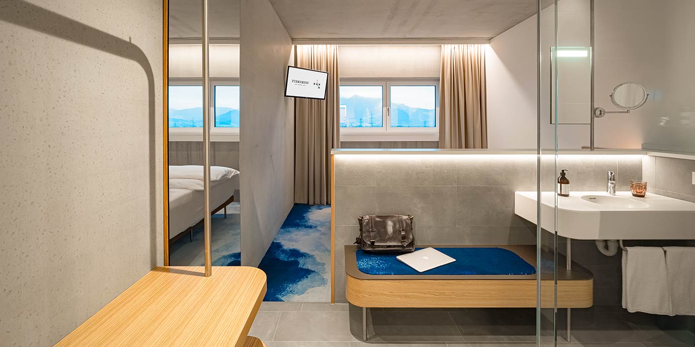 Hotel Zimmer im FIRMAMENT Vorarlberg